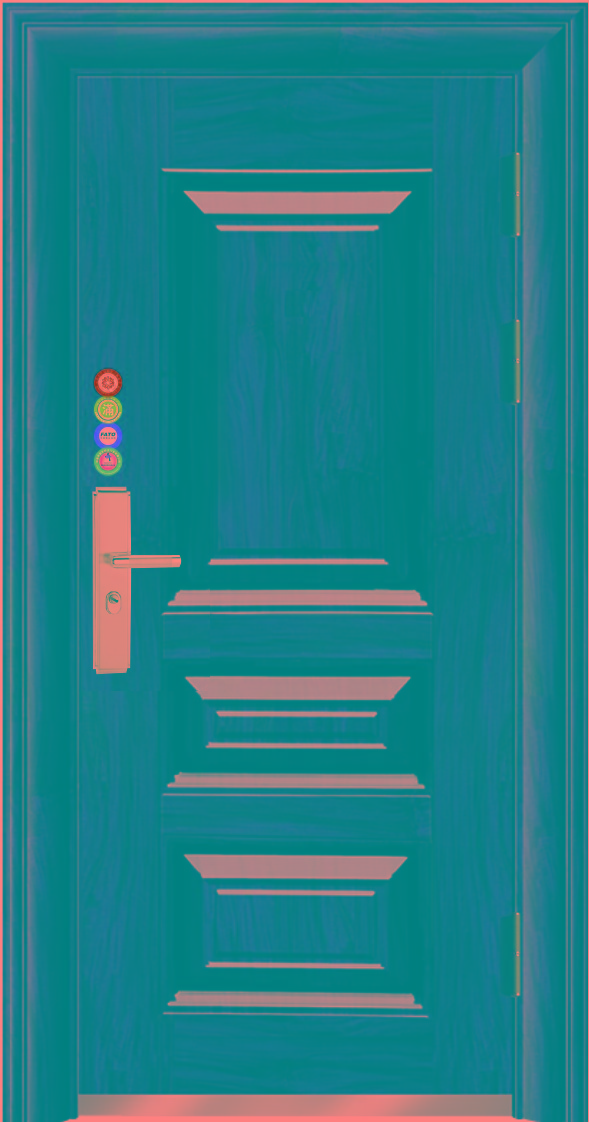 钢制防盗门1